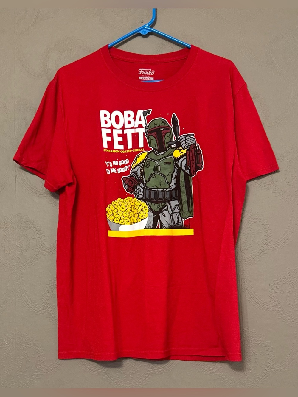 Funko Red Star Wars Graphic Tee with White Logo